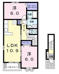 クリアネス　ベルの物件間取画像